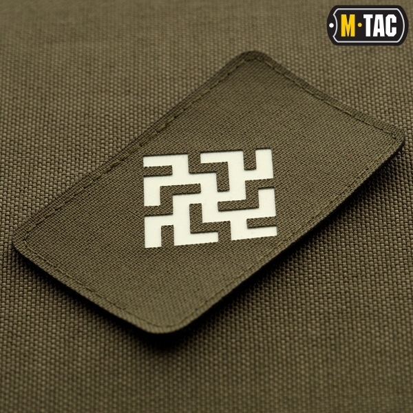 M-TAC НАШИВКА ЦВЕТОК ПАПОРОТНИКА LASER CUT СВЕТОНАКОПИТЕЛЬ/RANGER GREEN