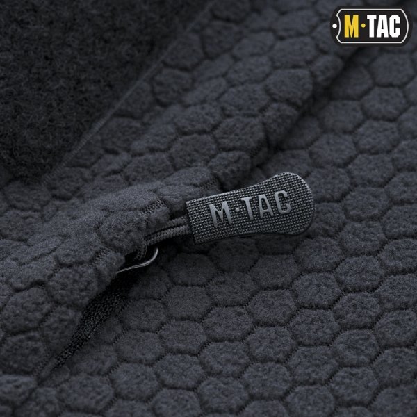 M-TAC КУРТКА HEXAGON ALPHA MICROFLEECE JACKET BLACK