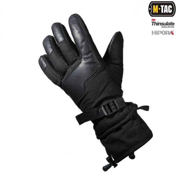 M-TAC РУКАВИЦІ ЗИМОВІ POLAR TACTICAL THINSULATE BLACK
