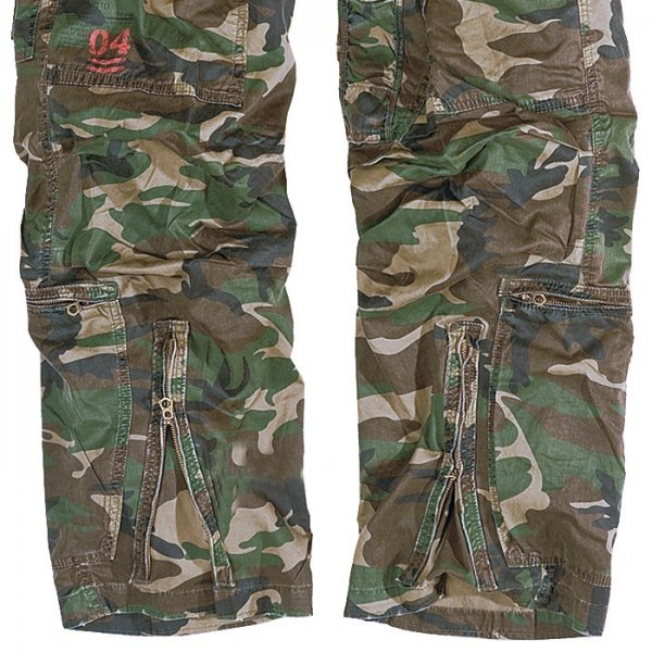 SURPLUS БРЮКИ INFANTRY CARGO WOODLAND 05-3599-22