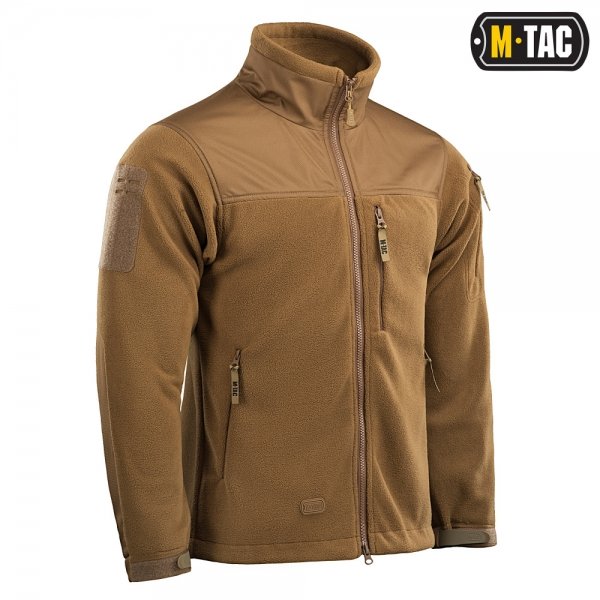 M-TAC КУРТКА ALPHA MICROFLEECE GEN.II COYOTE BROWN