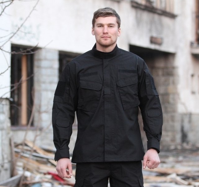 HELIKON-TEX КІТЕЛЬ CPU POLYCOTTON RIPSTOP BLACK H41630-01