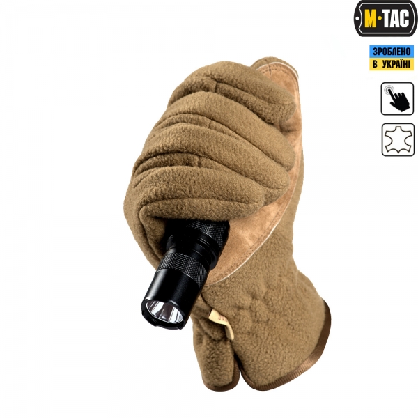 M-TAC ПЕРЧАТКИ WINTER TACTICAL WINDBLOCK 295 COYOTE