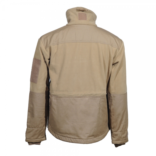 MIL-TEC КУРТКА ФЛИСОВАЯ WINDPROOF COYOTE 10856105