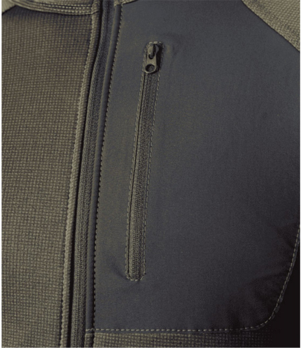 CHAMELEON ТОВСТОВКА З КАПЮШОНОМ POLAR HOODIE OLIVE 0733-01