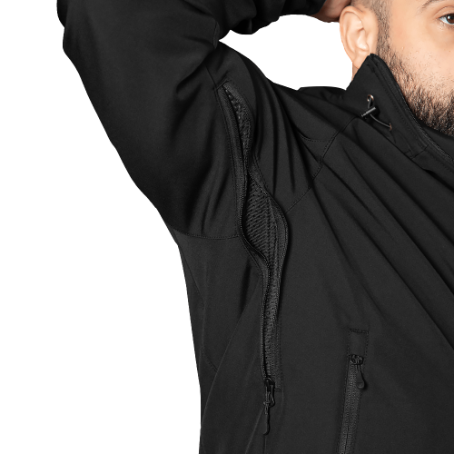 CAMO-TEC КУРТКА RUBICON SOFTSHELL BLACK 7597