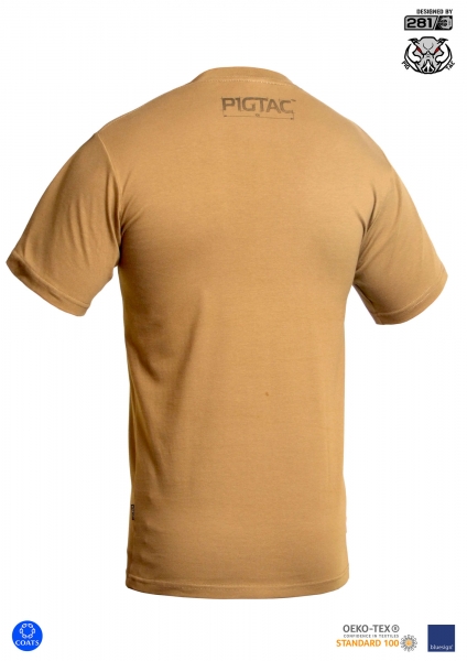 P1G-TAC ФУТБОЛКА M16/AR15 RIFLE LEGEND COYOTE BROWN UA281-29891-CB-M16