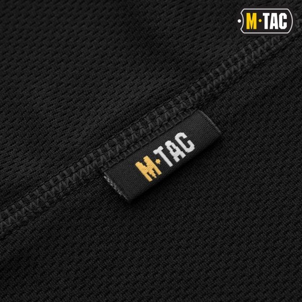M-TAC ФУТБОЛКА ПОТОВІДВІДНА ATHLETIC VELCRO BLACK