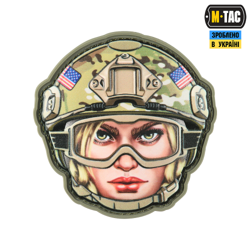 НАШИВКА EMOJI USA GIRL №3