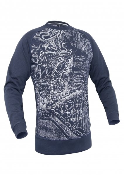 P1G-TAC ТОВСТОВКА KIEV MAP SWEATSHIRT H8209099NV