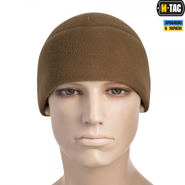 M-TAC ШАПКА WATCH CAP ФЛИС (260Г/М2) WITH SLIMTEX COYOTE
