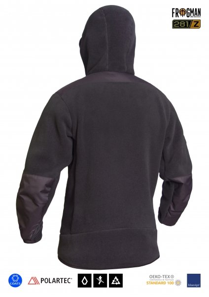 P1G-TAC КУРТКА FRWJ POLARTEC BLACK UA281-29901-BK