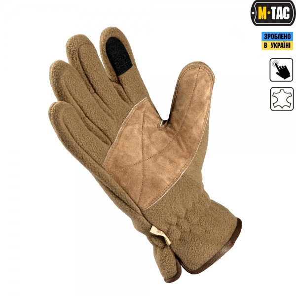 M-TAC ПЕРЧАТКИ WINTER TACTICAL WINDBLOCK 295 COYOTE