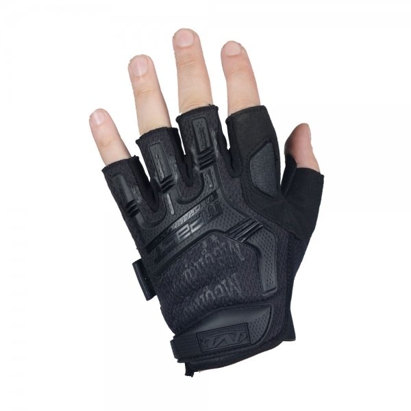 MECHANIX M-PACT FINGERLESS GLOVES BLACK