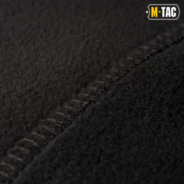 M-TAC ШАПКА WATCH CAP ФЛИС/СЕТКА С ЛОГОТИПОМ WINDBLOCK 380 BLACK