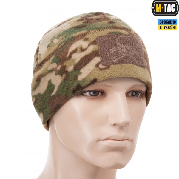 M-TAC ШАПКА WATCH CAP ФЛИС/СЕТКА PIRATE SKULL WINDBLOCK 380 MC