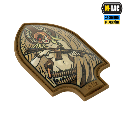 M-TAC НАШИВКА ПІКА ВАЛЬКІРІЯ PVC ДРУК COYOTE