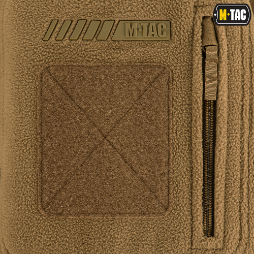 M-TAC КУРТКА ФЛІСОВА WINDBLOCK DIVISION GEN.II COYOTE BROWN