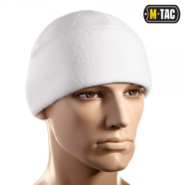 M-TAC ШАПКА WATCH CAP ФЛІС (260Г/М2) WHITE