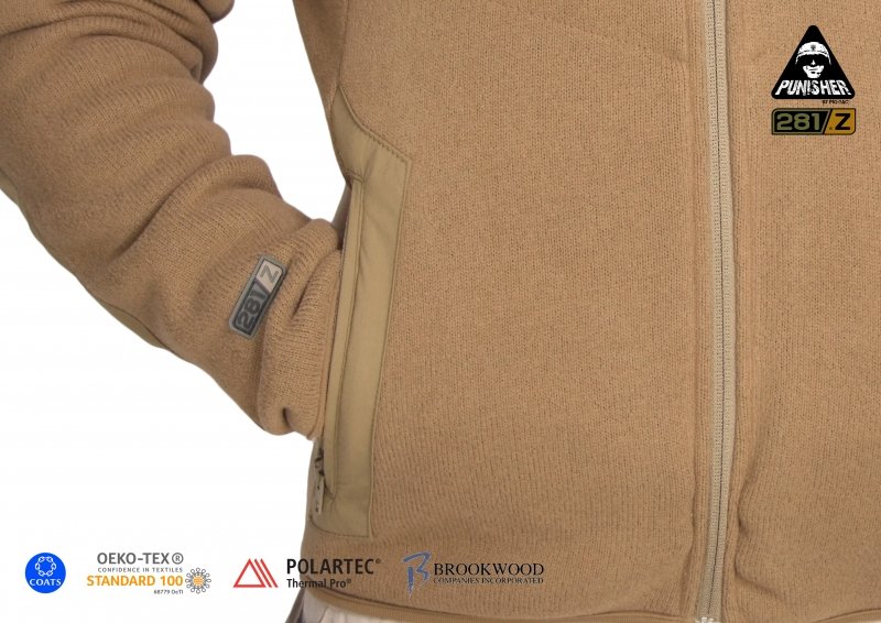 P1G-TAC КУРТКА PCWJ-THERMAL PRO COYOTE BROWN UA281-29941-CB