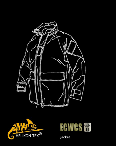 HELIKON-TEX КУРТКА ECWCS GEN II - H2O PROOF OLIVE GREEN H1220-02