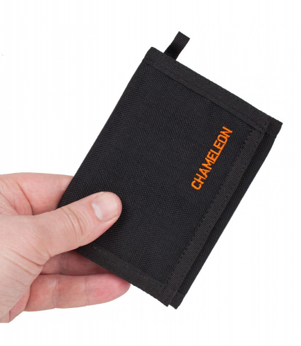 CHAMELEON ПОРТМОНЕ БОЛЬШОЕ WALLET BLACK 1515-04