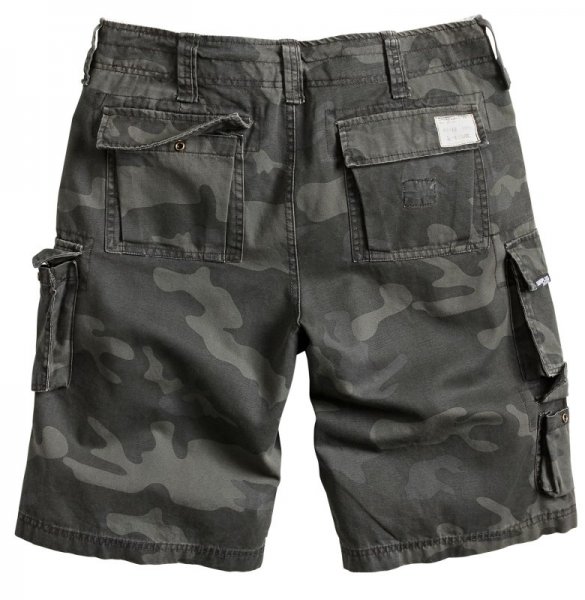 SURPLUS ШОРТЫ TROOPER BLACK CAMO 07-5600-42