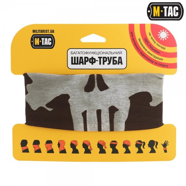 M-TAC ШАРФ-ТРУБА ПОЛЕГШЕНИЙ PUNISHER OLIVE
