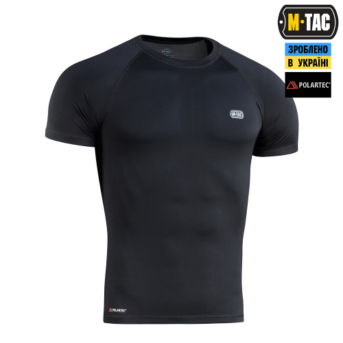 M-TAC ФУТБОЛКА ULTRA LIGHT POLARTEC BLACK