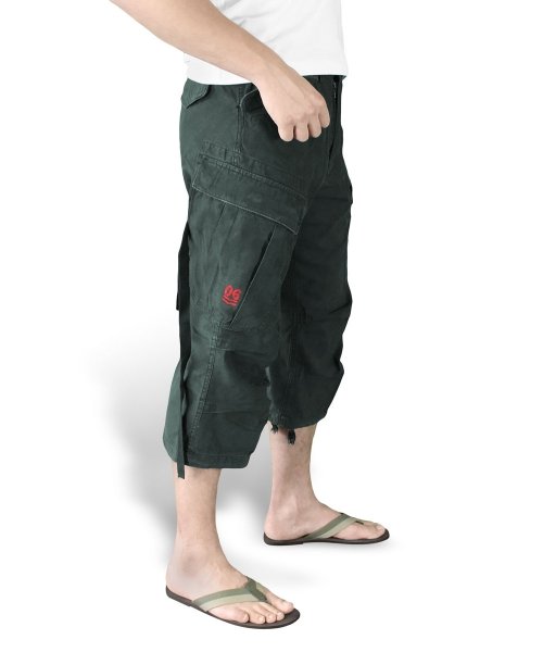 SURPLUS ШОРТИ ENGINEER VINTAGE 3/4 BLACK 07-5597-63