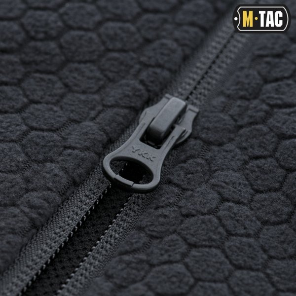 M-TAC КУРТКА HEXAGON ALPHA MICROFLEECE JACKET BLACK