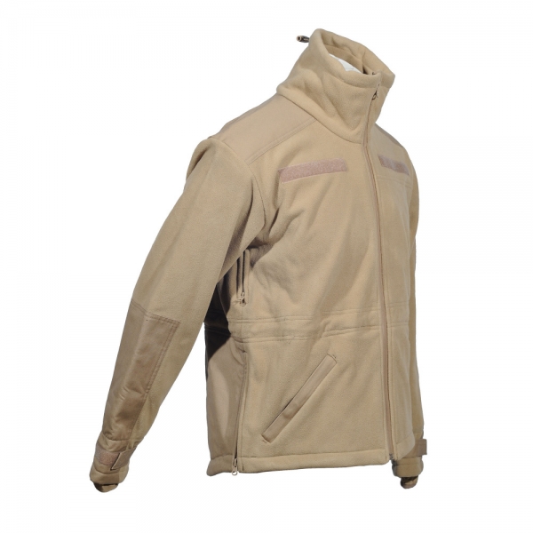 MIL-TEC КУРТКА ФЛИСОВАЯ WINDPROOF COYOTE 10856105