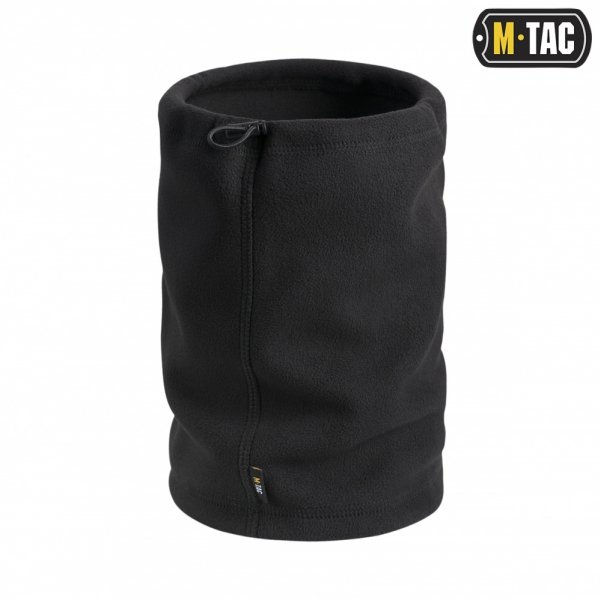 M-TAC ШАРФ-ТРУБА ELITE КОРОТКИЙ С ЗАТЯЖКОЙ ФЛИС (270Г/М2) BLACK