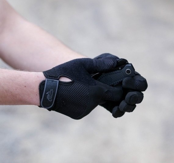 HELIKON-TEX РУКАВИЦІ URBAN TACTICAL VENT GLOVES BLACK H6120-01