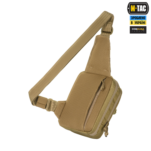 M-TAC СУМКА SLING PISTOL BAG ELITE HEX С ЛИПУЧКОЙ MULTICAM/COYOTE