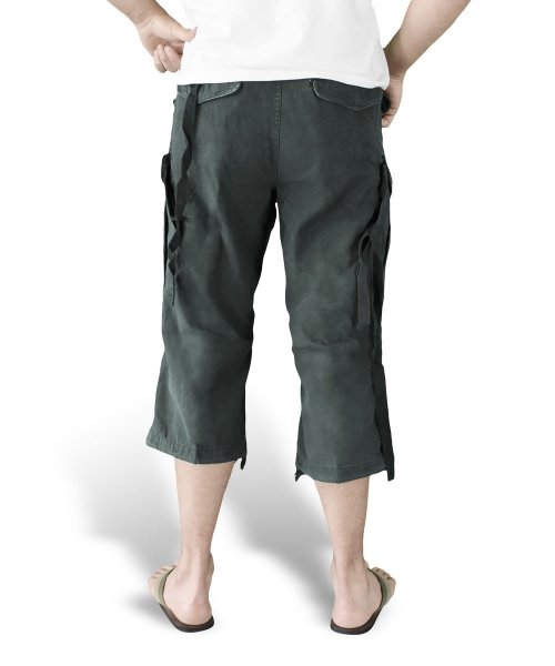 SURPLUS ШОРТИ ENGINEER VINTAGE 3/4 BLACK 07-5597-63