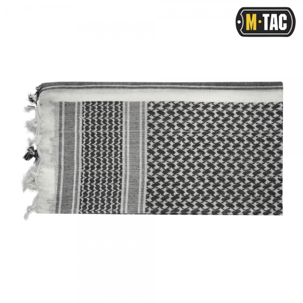 M-TAC ШАРФ ШЕМАГ WHITE/BLACK