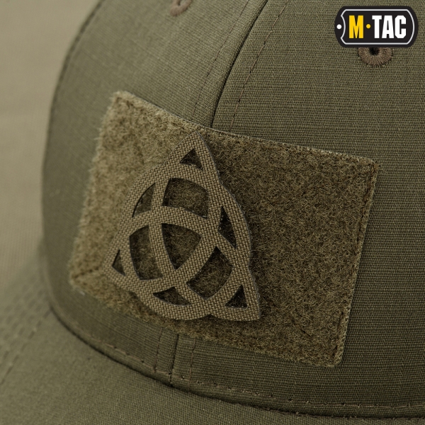 M-TAC НАШИВКА ТРИКВЕТР СКРІЗНА LASER CUT RANGER GREEN