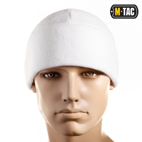 M-TAC ШАПКА WATCH CAP ФЛІС (260Г/М2) WHITE