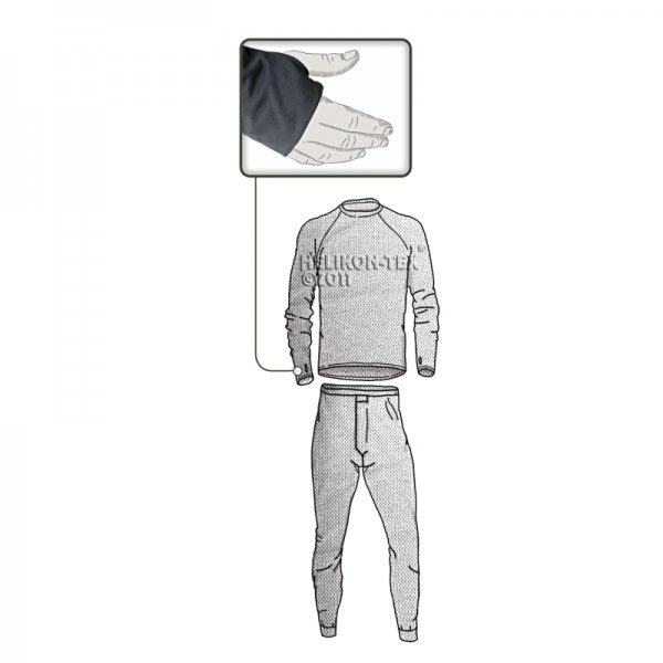 HELIKON-TEX ТЕРМОБІЛИЗНА US LVL 1 BLACK H3417-01