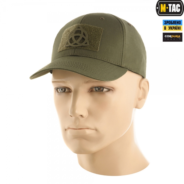 M-TAC НАШИВКА ТРИКВЕТР СКРІЗНА LASER CUT RANGER GREEN