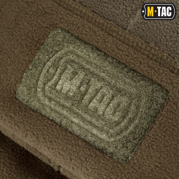 M-TAC ШАПКА WATCH CAP ФЛИС/СЕТКА С ЛОГОТИПОМ WINDBLOCK 380 OLIVE