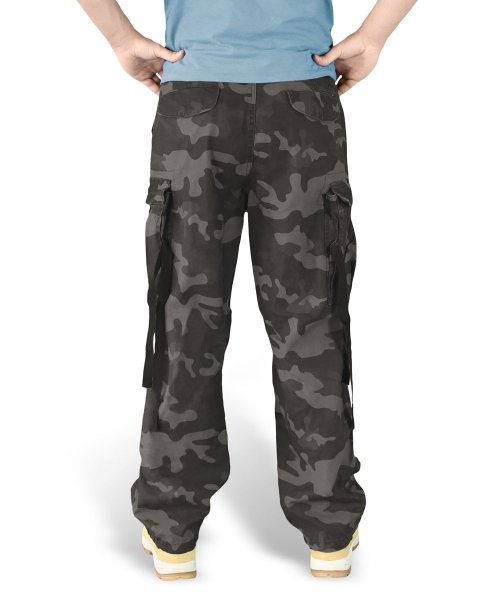 SURPLUS БРЮКИ VINTAGE FATIGUES ТЁМНЫЙ КАМУФЛЯЖ 05-3596-42