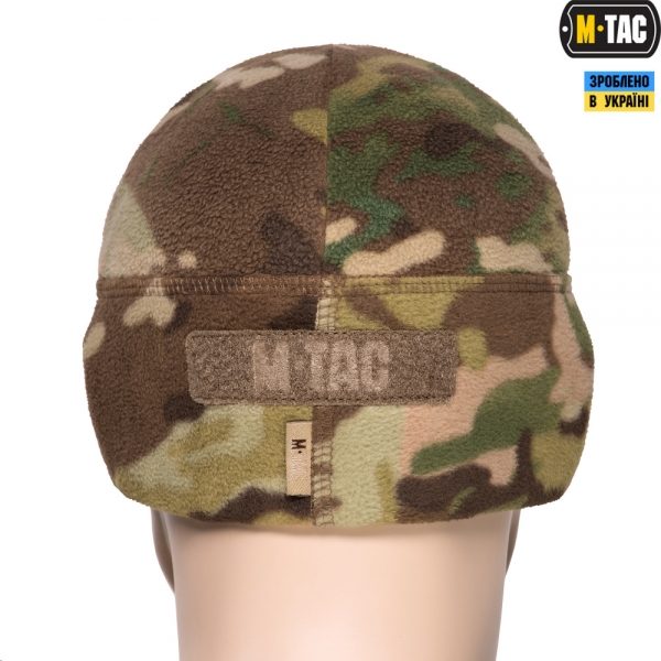 M-TAC ШАПКА WATCH CAP ФЛИС/СЕТКА С ЛОГОТИПОМ WINDBLOCK 380 MC