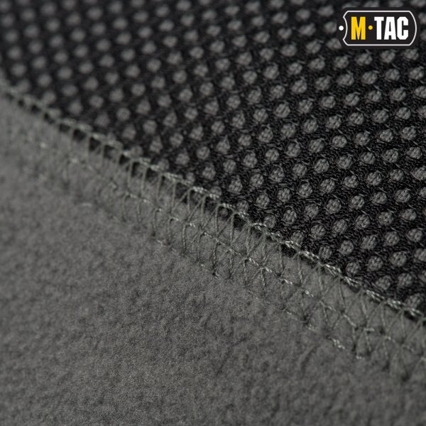 M-TAC ШАПКА WATCH CAP ФЛИС/СЕТКА WINDBLOCK 380 GREY