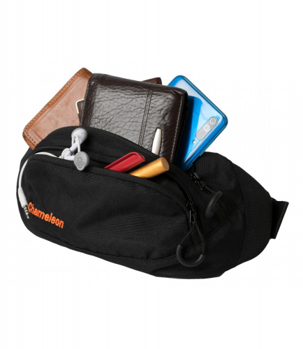 CHAMELEON СУМКА HIP BAG BLACK 1519-04