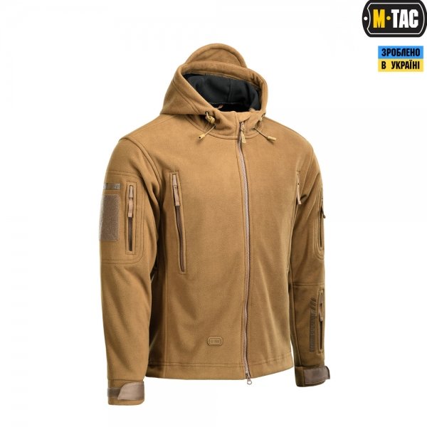 M-TAC КУРТКА ФЛИСОВАЯ WINDBLOCK DIVISION GEN.II DARK COYOTE