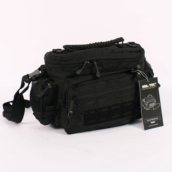 MIL-TEC СУМКА TACTICAL PARACORD BAG SMALL BLACK 13726102