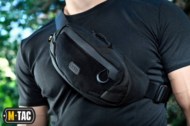 M-TAC СУМКА WAIST BAG ELITE BLACK