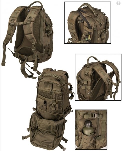 MIL-TEC РЮКЗАК MISSION PACK LASER CUT LARGE OLIVE 14046101